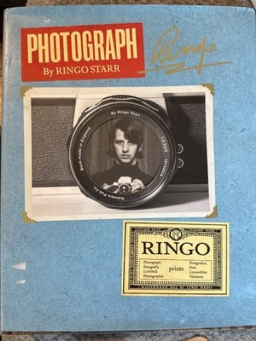 Ringo Starr 2015 Hardcover Book: The Beatles Candid Photos